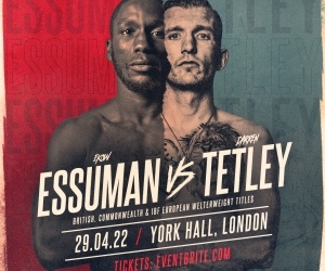 Ekow Essuman to defend Commonwealth and IBF European titles against Daren Tetley on April 29