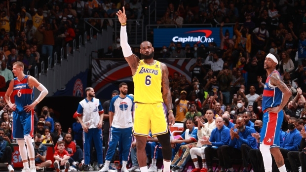 LeBron James passes Karl Malone for second on NBA’s all-time scoring list