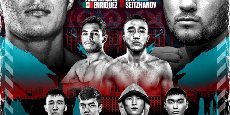 Ray Seitzhanov-Jose Macias Enriquez battle of unbeaten junior welterweights tops Kazakhstan Fight Card Friday