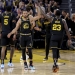 Curry, Warriors hold off Jokic, eliminate Nuggets in Game 5
