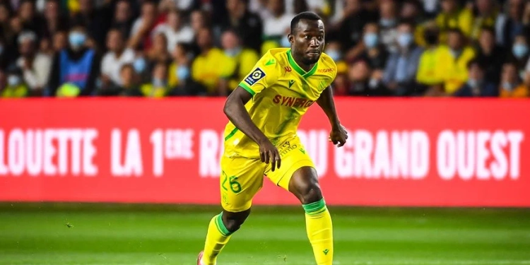 Ghana forward Osman Bukari scores in Nantes heavy home triumph over Girondins Bordeaux
