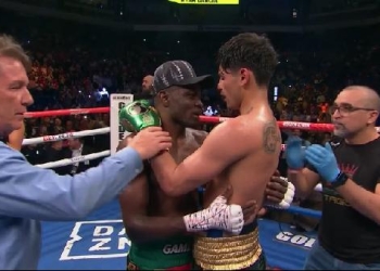 Emmanuel Tagoe loses unanimous decision to Ryan Garcia in catchweight fight