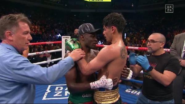 Emmanuel Tagoe loses unanimous decision to Ryan Garcia in catchweight fight