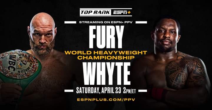 Fury vs. Whyte: Top Rank on ESPN presents clash of heavyweight titans