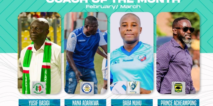 Women’s Premier League NASCO coach of month February-March nominees announced