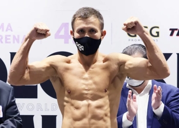 Gennadiy Golovkin looks fit, strong at weigh-in on 40th birthday in Japan