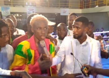 Samuel Takyi  sparkles in pro debut, dispatches opponent in 2 TAKYI SPARKLES IN PRO DEBUT