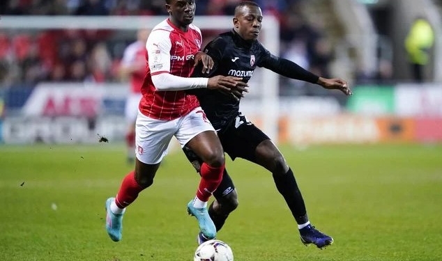 Ghanaian defender Jodi Osei-Tutu makes injury return for Rotherham