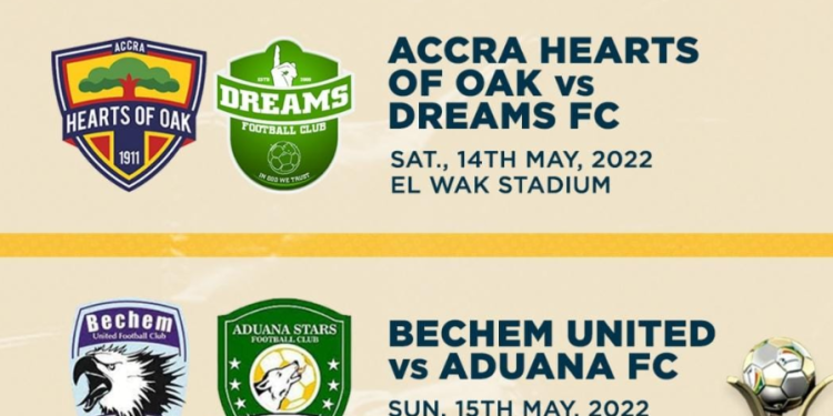 MTN FA Cup semifinals scheduled for May 14-15