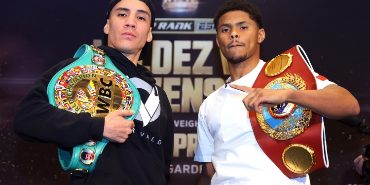 Press conference notes: Oscar Valdez, Shakur Stevenson primed for 130-pound unification showdown