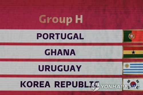 South Korea to face Portugal, Uruguay, Ghana at FIFA World Cup