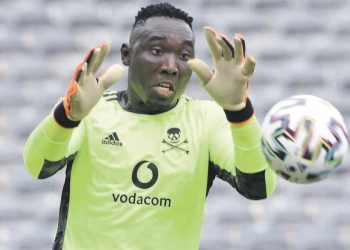 Ghana keeper Richard Ofori the Orlando Pirates hero, saves and scores decisive kick in penalty shootout of CAF Confederations Cup quarter final