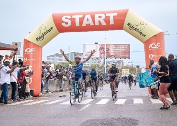 Joseph Neequaye shows class at 2nd RideAfrique Accra Criterium