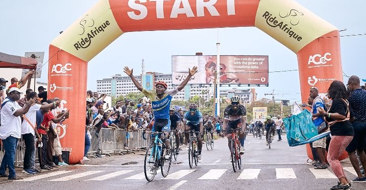 Joseph Neequaye shows class at 2nd RideAfrique Accra Criterium