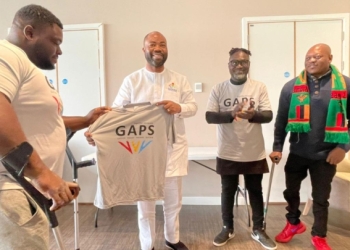 Africa Paralympics chief Samson Deen visits athletes and officials in Birmingham