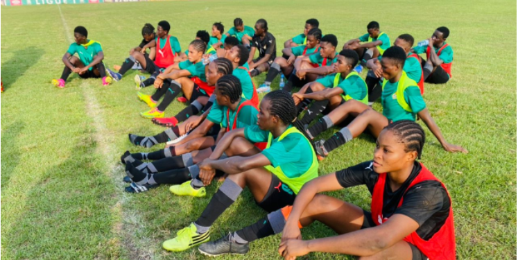 Black Maidens hold first training in Conakry ahead of Guinea match