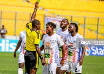 Ghana FA ban referee Kennedy Padi for wrongly awarding Kotoko penalty to defeat Hearts in Ghana Premier League cliffhanger