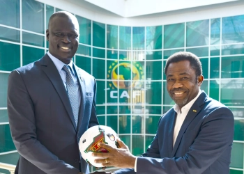 Basketball Africa League President visits CAF HQ, exchanges notes with CAF General Secretary