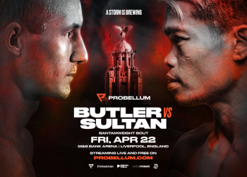 Jonas Sultan faces Paul Butler in Probellum’s huge Liverpool show
