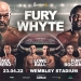 Undercard revealed as capacity increased increase confirmed for Wembley Stadium super fight