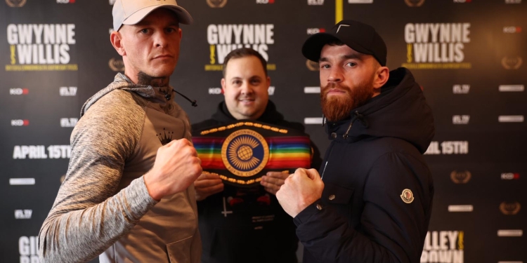 Gavin Gwynne and Luke Willis face off ahead of MTK Fight Night