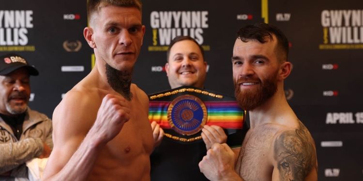 MTK Fight Night Gwynne versus Willis – Weights & Running Order