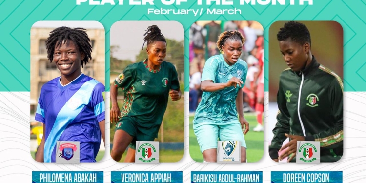 Four players vie for Women’s Premier League February-March player of month award