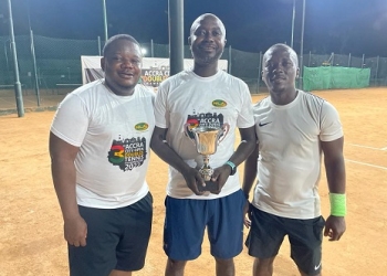 Joseph Acquah, Ronald Lawer win in Accra City Open Doubles