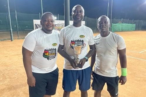 Joseph Acquah, Ronald Lawer win in Accra City Open Doubles