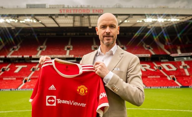 New Manchester United manager Erik Ten Hag sets target for next season