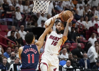 Heat roll past 76ers 120-85 in Game 5, take 3-2 series lead