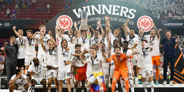 Frankfurt beat Rangers on penalties to win Europa League