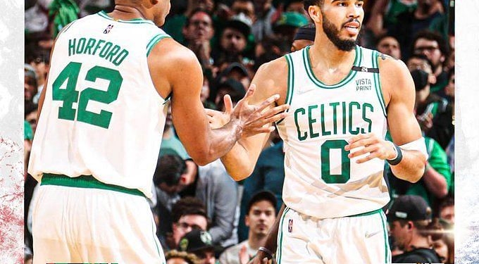 Boston Celtics drub cold-shooting Heat in Game 4, even Eastern Conference Finals at 2-2