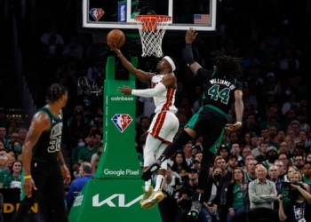Jimmy Butler turns in masterful 47-point performance as Miami Heat steal game 6 at Boston Celtics, force Game 7 at home