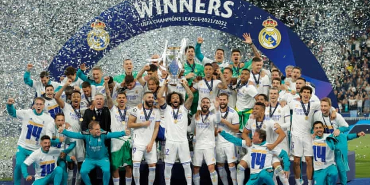 Vinicius and Courtois the heroes as Real Madrid beat Liverpool to win 14th Champions League title