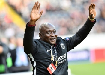 Ghana legend Anthony Yeboah’s European record for Frankfurt under threat