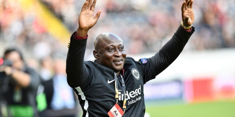 Ghana legend Anthony Yeboah’s European record for Frankfurt under threat