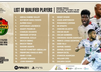 GFA to host eTrophy Championship on Saturday after pre-tournament qualifiers