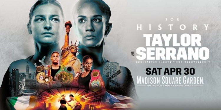 Katie Taylor-Amanda Serrano fight week bells off
