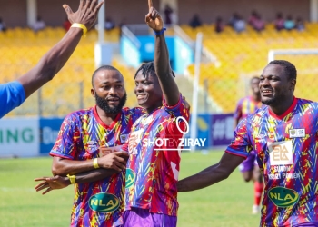 Inkoom’s penalty powers undermanned Hearts to 1-0 win over Gold Stars