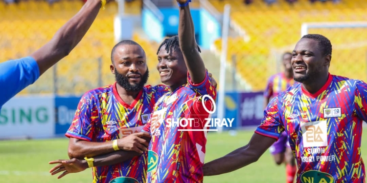 Inkoom’s penalty powers undermanned Hearts to 1-0 win over Gold Stars