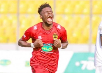 Cameroonian Frank Mbella sets new Kotoko scoring record in victory over WAFA