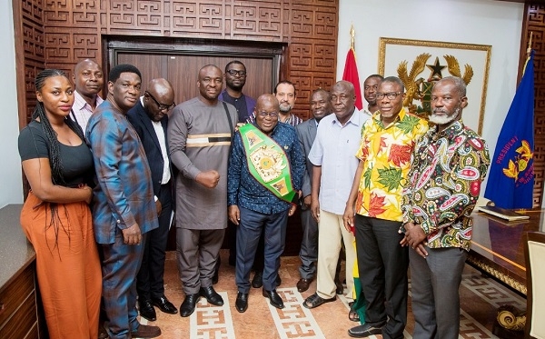 President Akufo-Addo commends GBA, Imax Media for reviving boxing