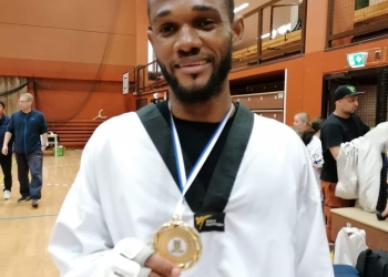 Ghanaian taekwondo Athlete wins gold medal in Finland