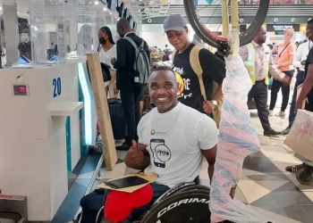 Top paracyclist Botsyoe Nkegbe off to US for training towards 2022 Commonwealth Games qualifiers