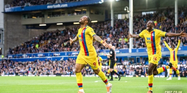 Jordan Ayew fires in third goal of season but Crystal Palace’ lose at Everton