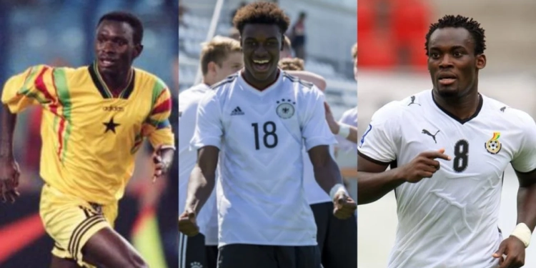 C.K. Akonnor’s son ignores father, picks Michael Essien as favourite Ghanaian player