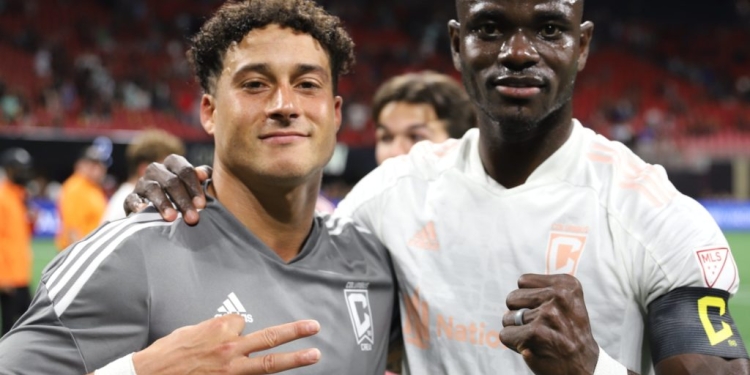 Jonathan Mensah scores first goal of season to hand Columbus Crew victory at Atlanta United