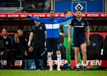 Kevin-Prince Boateng features as Hertha Berlin beat Hamburg in relegation playoff to survive Bundesliga