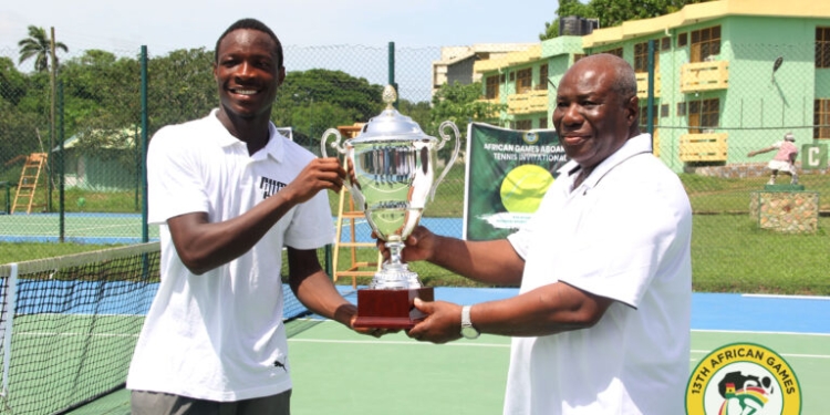 Samuel Antwi emerges winner of 2022 Aboakyer Invitational Tennis men’s tournament